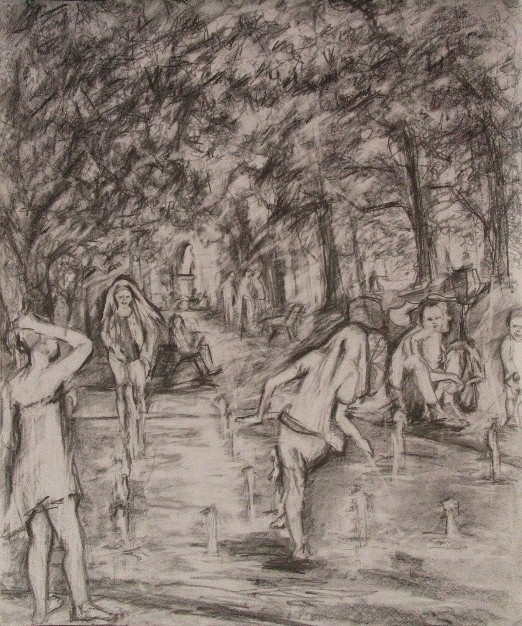 Sommer in der City  (60x50)