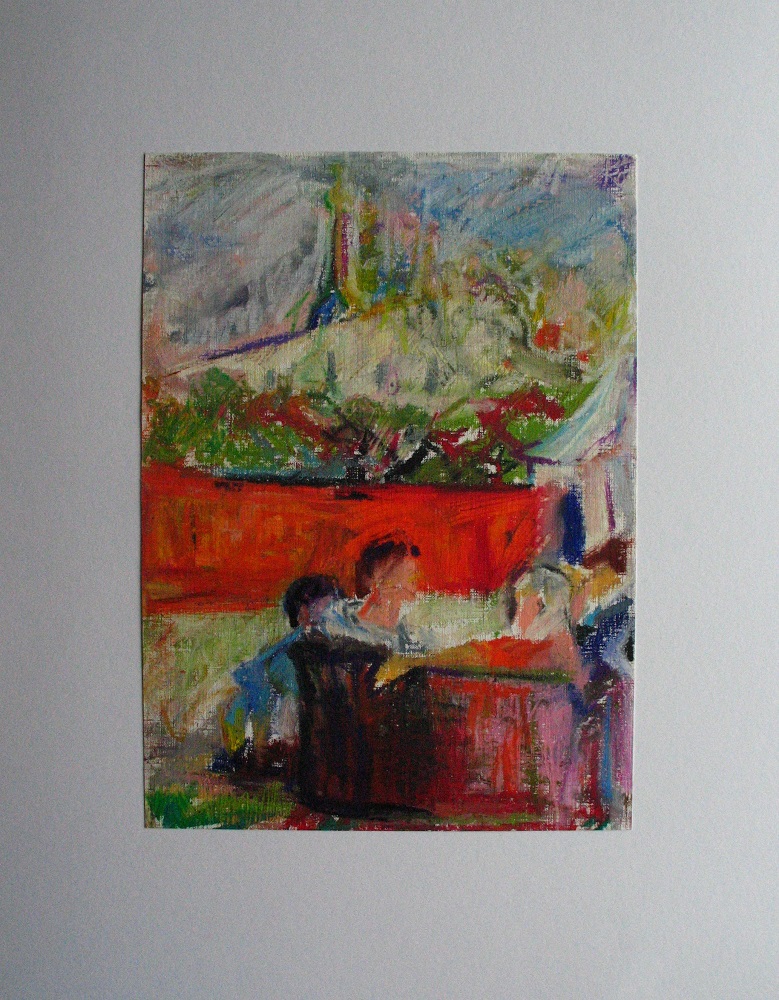 Die rote Wand