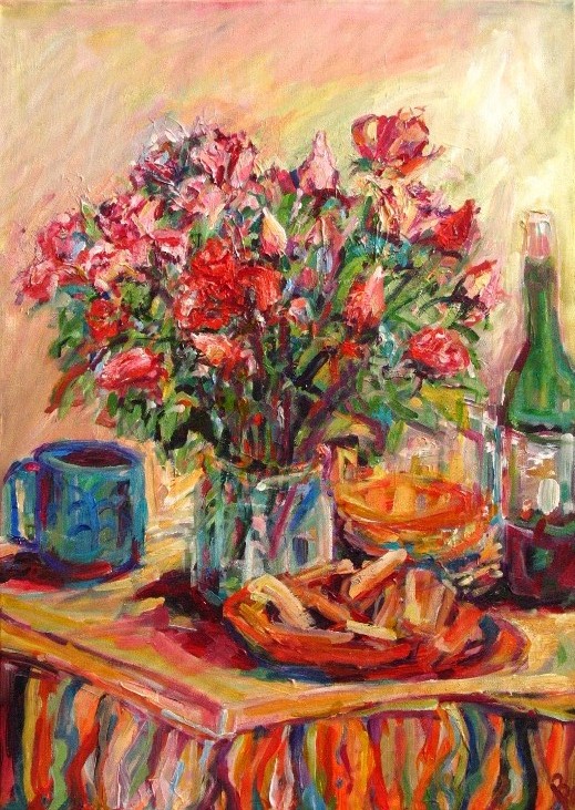 Teatime bei Mandy (70x50)