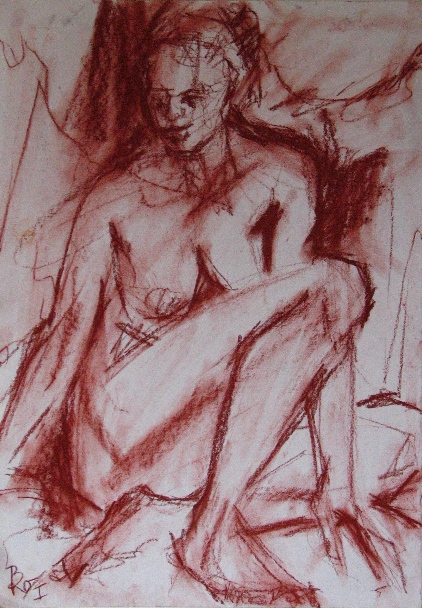 Sitzende  (50x35)
