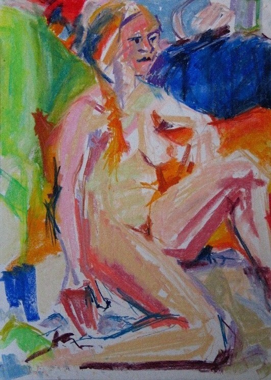 Sitzende (70x50)