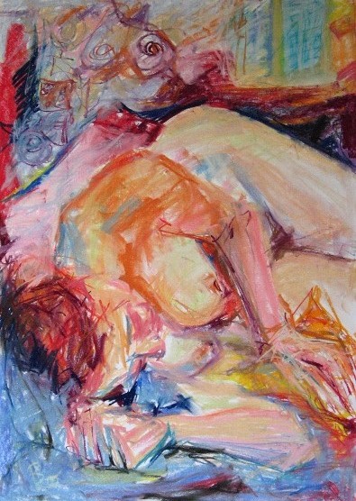 Sehnsucht  nach Zärtlichkeit (70x50)
