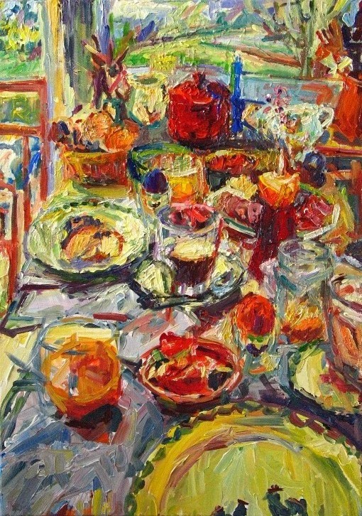 Frühstück für Zwei  (70x50)