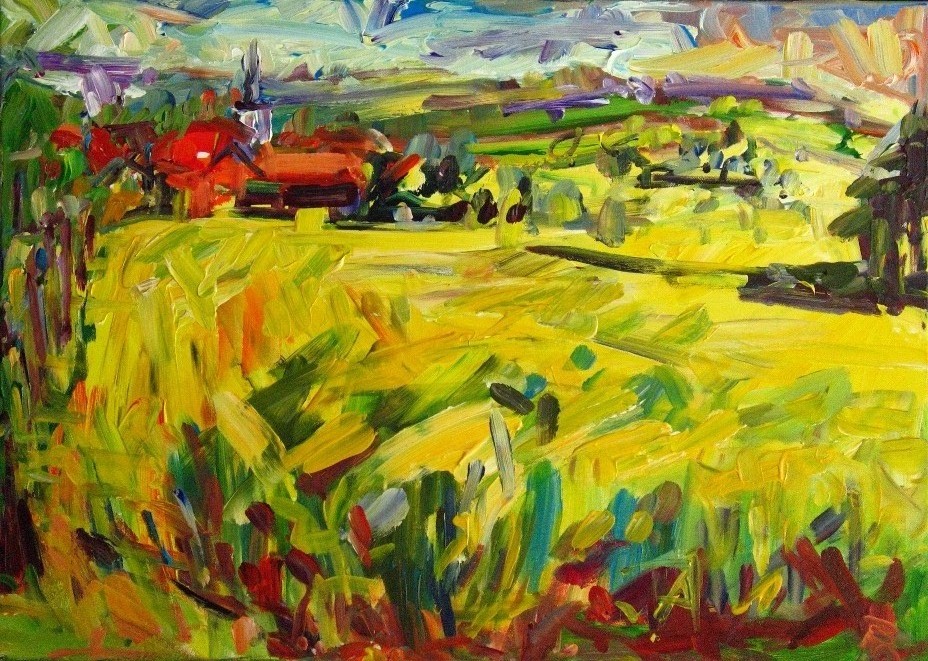 Rapsblüte (50x70)