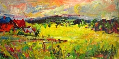 Landschaft bei Neukirch