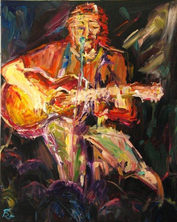 Auf eignen Wegen, Dieter-Maschine-Birr (100x80)