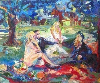 Frühstück im Park