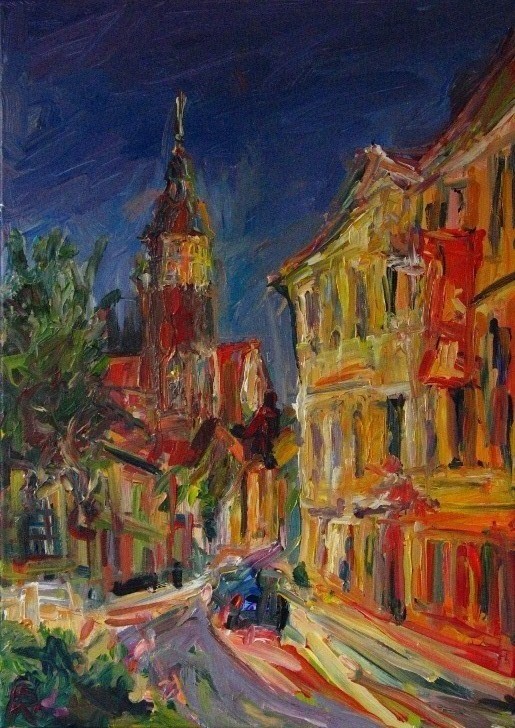 Kamenz - Straße nach Pulsnitz