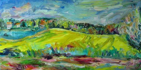 Landschaft im Mai
