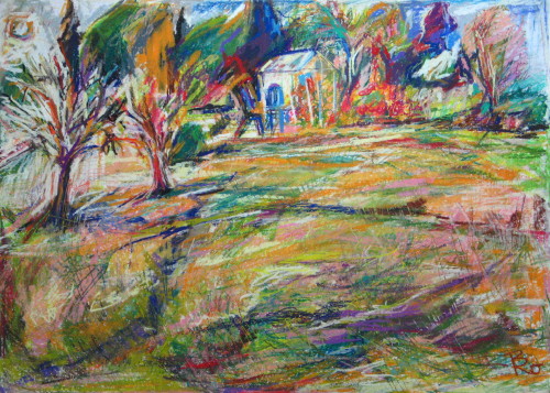 Vor der Straße