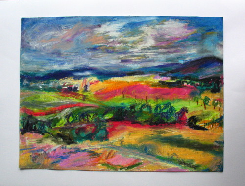 Leuchtendes Land