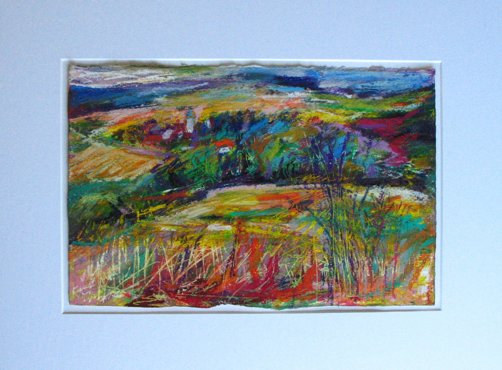 Landschaft in der Oberlausitz