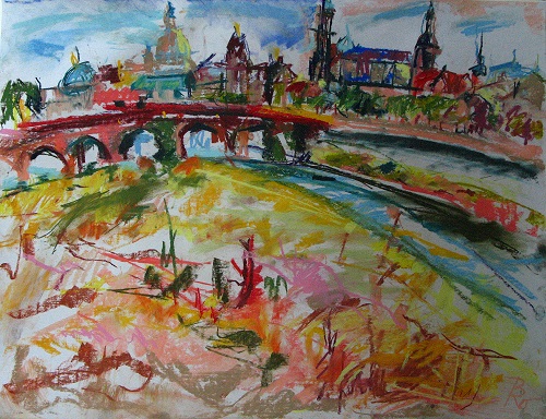 Dresden an der Elbe