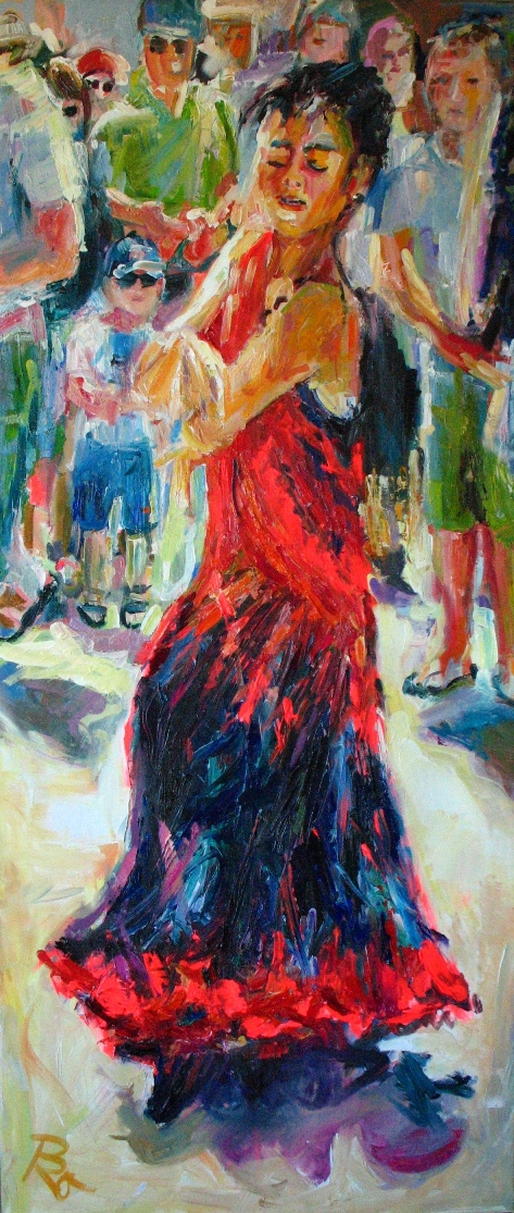 Flamencomädchen
