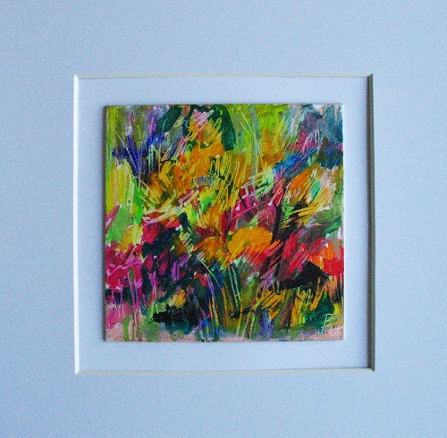 Bunte Tupfen