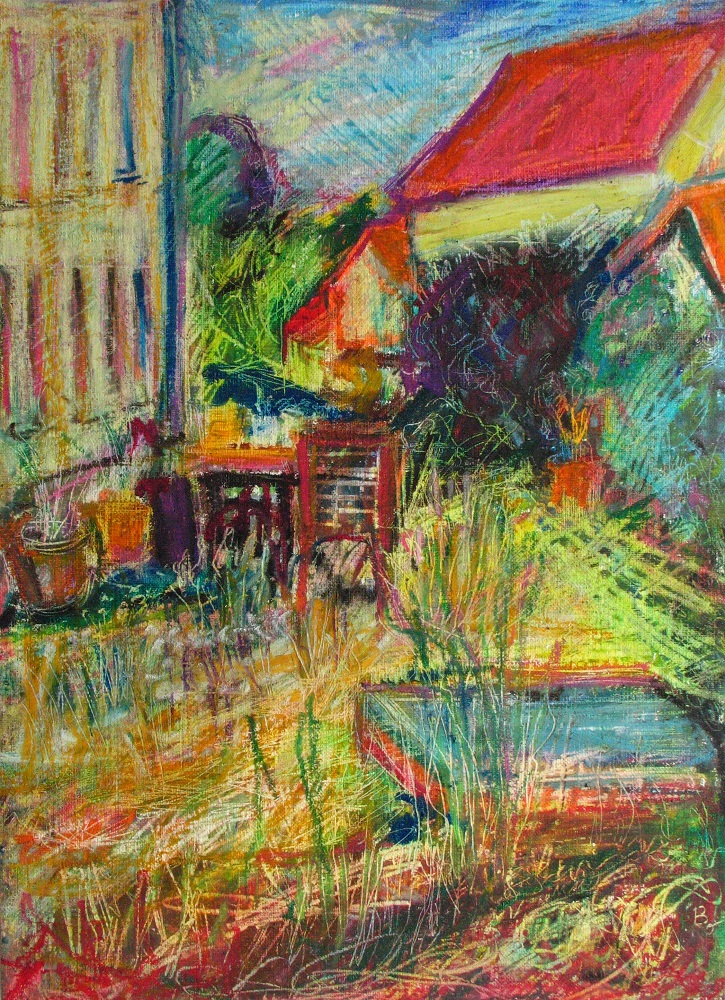 Hinterm Haus