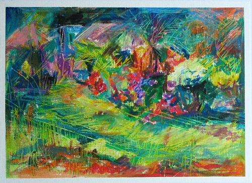 Wiese und Garten