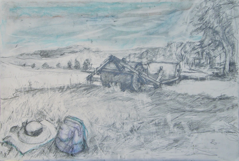 Walzen am Feld