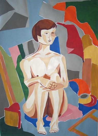 In meiner Mitte (70x50)