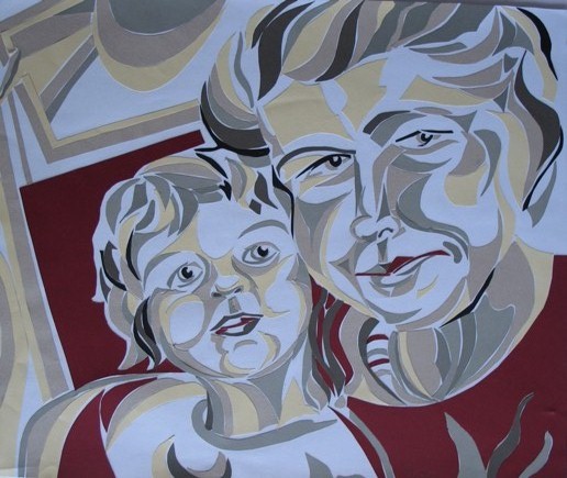 Geborgenheit (50x60)