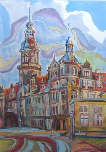 Das Dresdner Schloss (70x50)