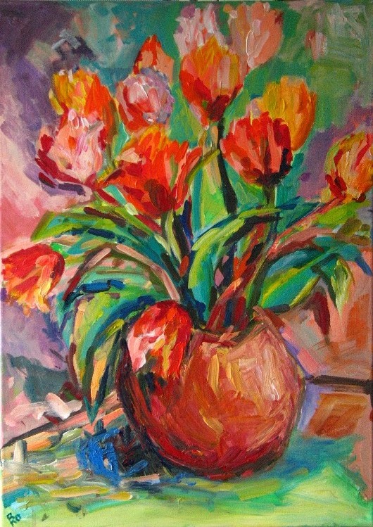 Frühlingsgruß (70x50)