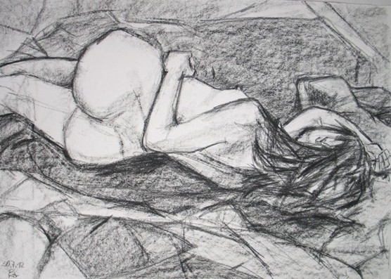 Liegender Akt (40x60)
