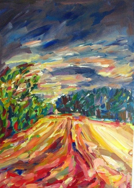 Sommerabend (70x50)