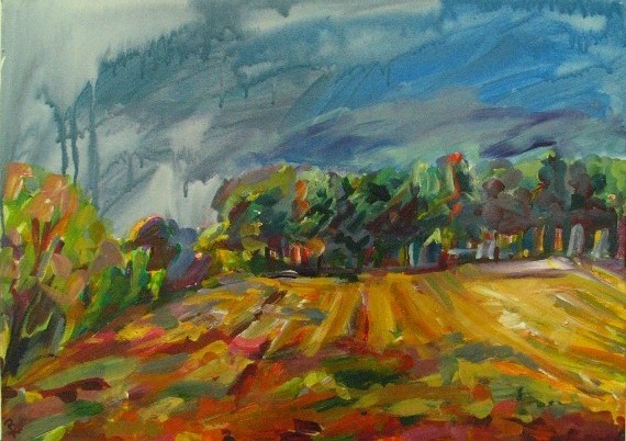Regen und Sonne (50x70)